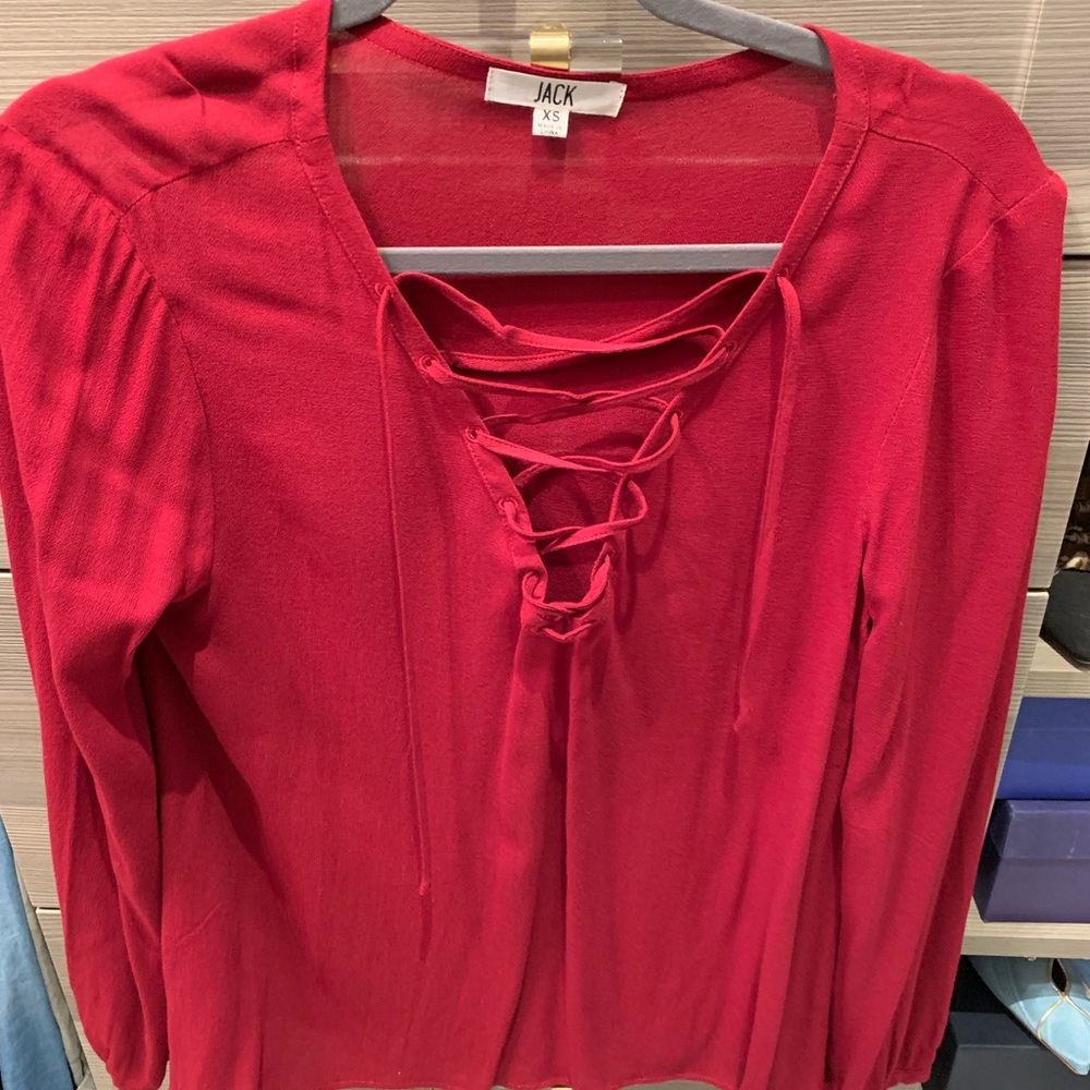Jack by BB Dakota and Jack Tunic Blouse